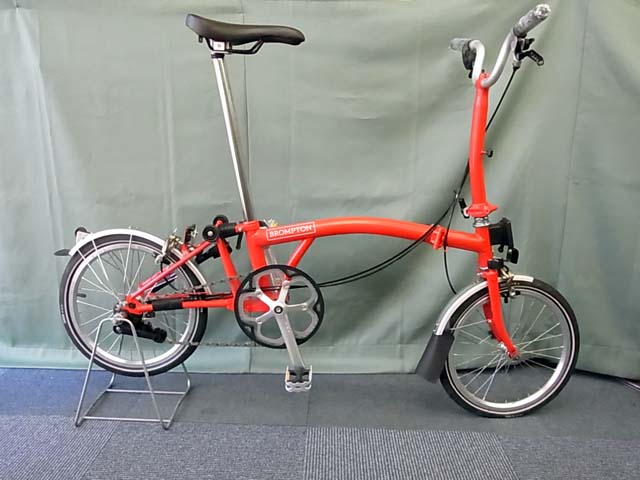 2017 brompton m2l red/red