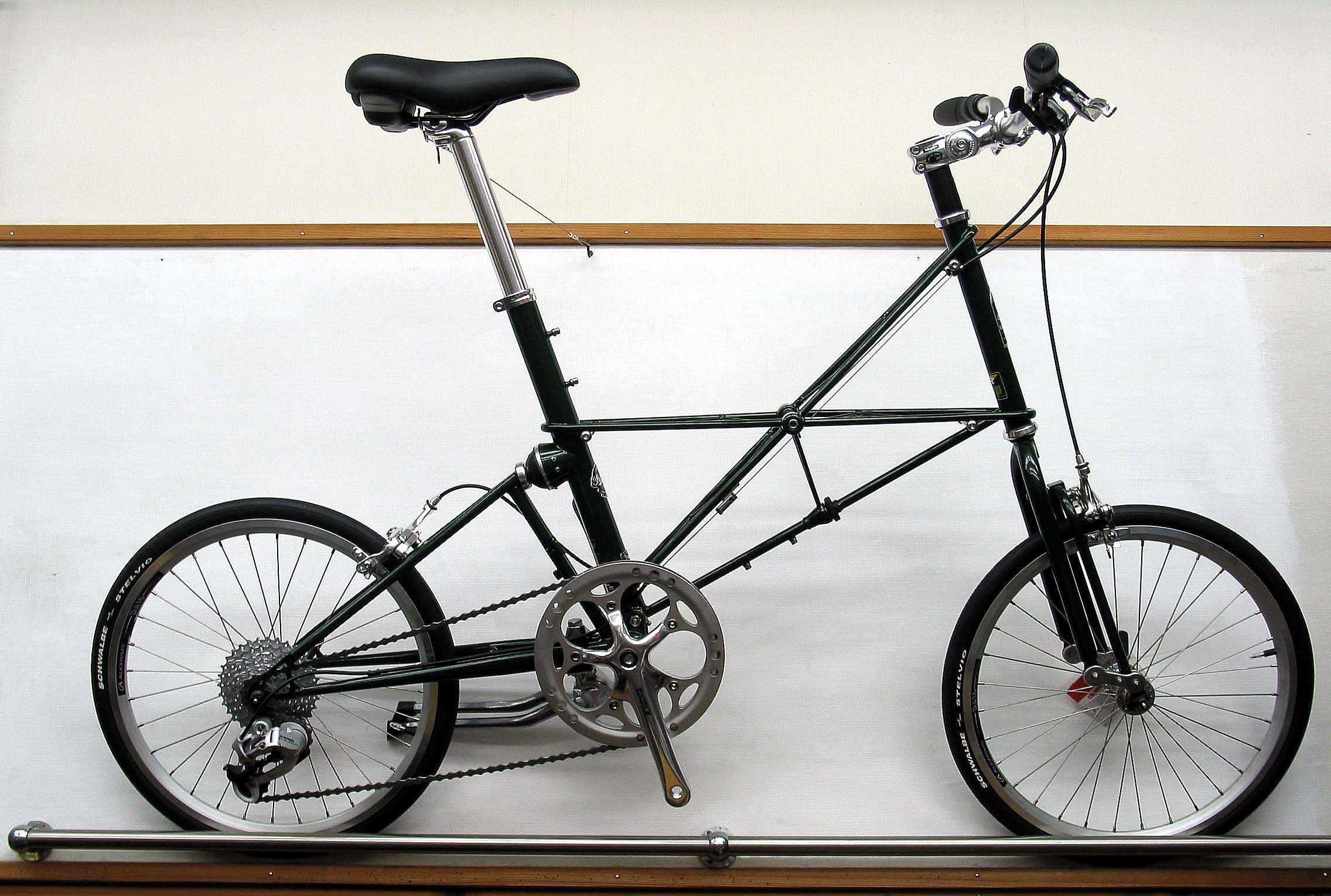 MOULTON TSR-9 CUTOM 車輪の交換でスムーズな走り