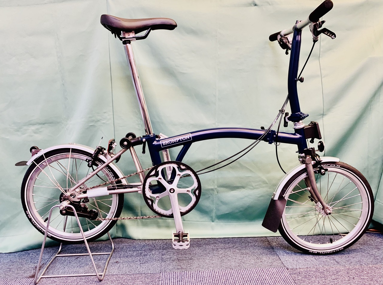 BROMPTON S2L TITAN 最軽量のブロンプトン メタリックグラファイト入荷 