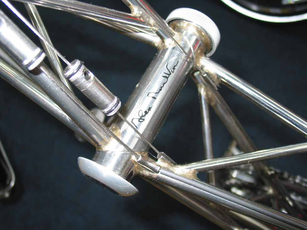 moulton am お城製モールトン 純正Ｕエンド中古品 ポリパテ吹き AM NEWSERIES MOULTON*遊輪舎で組んだALEX MOULTON AM NEW